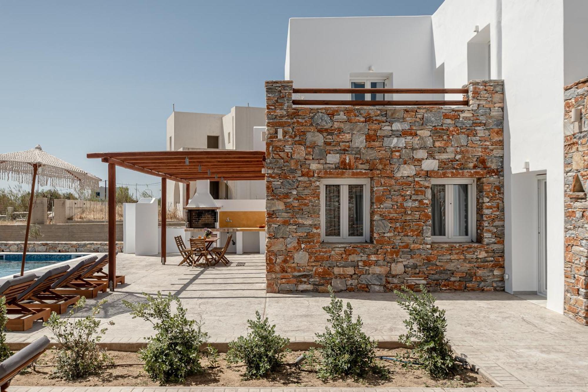 Margarita 3 Bedroom With Private Pool And Sea View Villa Naxos City