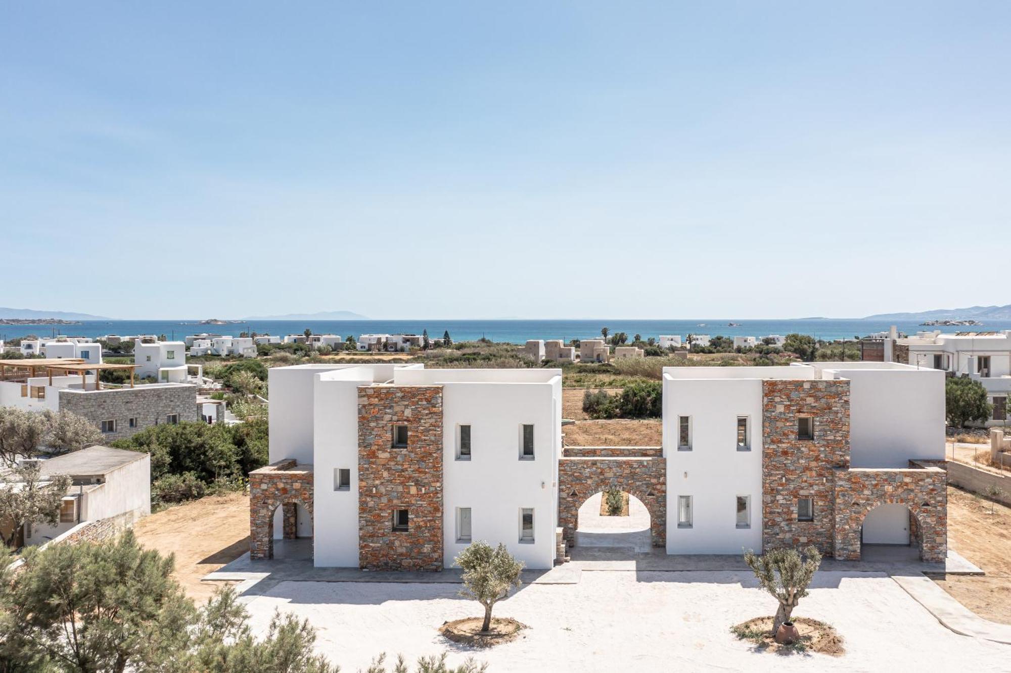 Margarita 3 Bedroom With Private Pool And Sea View Вилла Naxos City