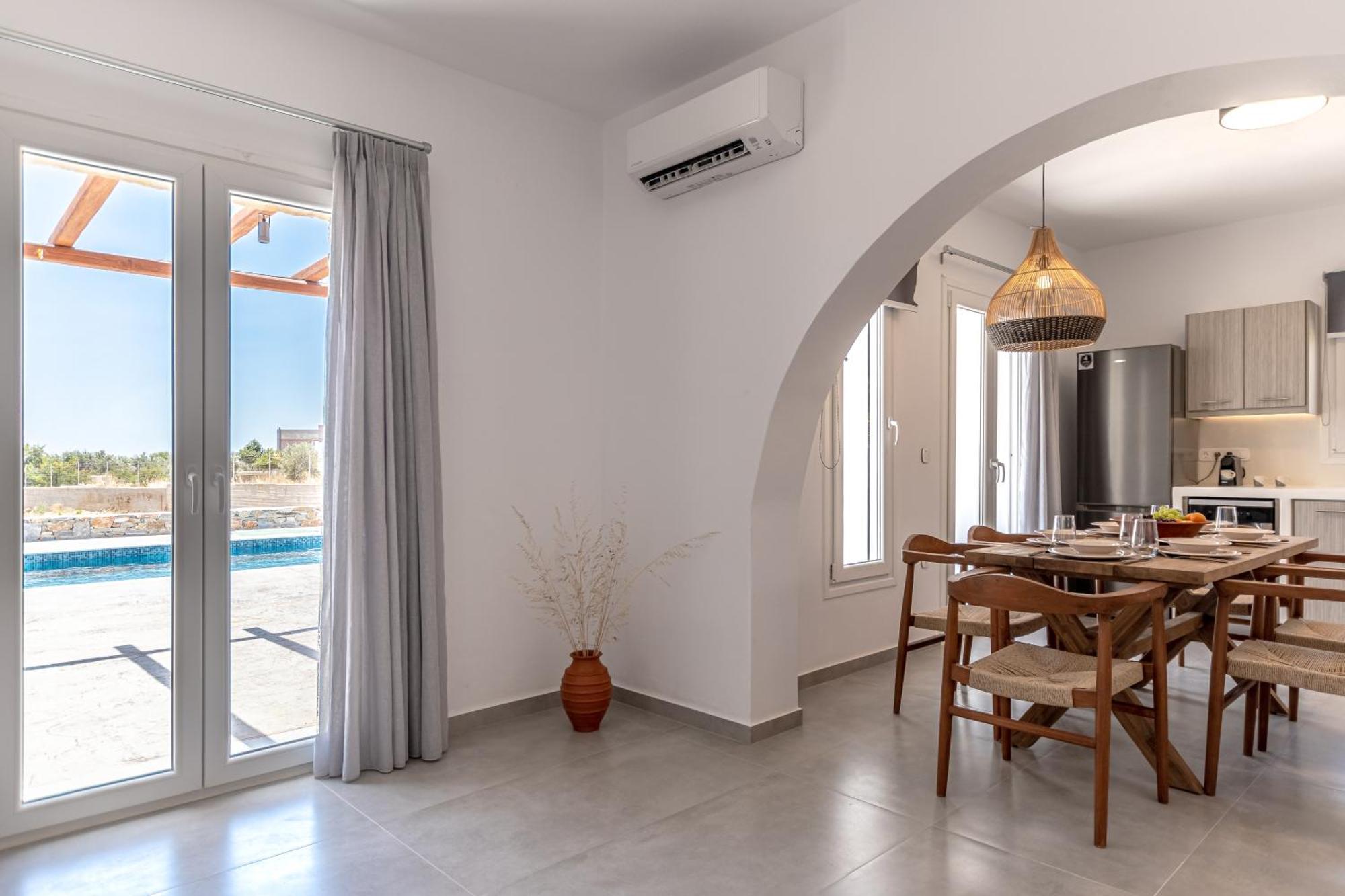 Margarita 3 Bedroom With Private Pool And Sea View Villa Naxos City